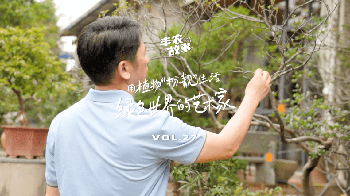 17年，他用一草一木去点亮了一个个家。